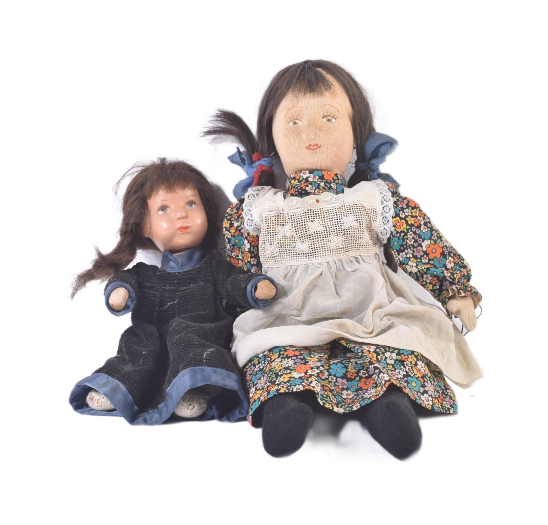 TWO EARLY 20TH CENTURY KATHE KRUSE DOLLS