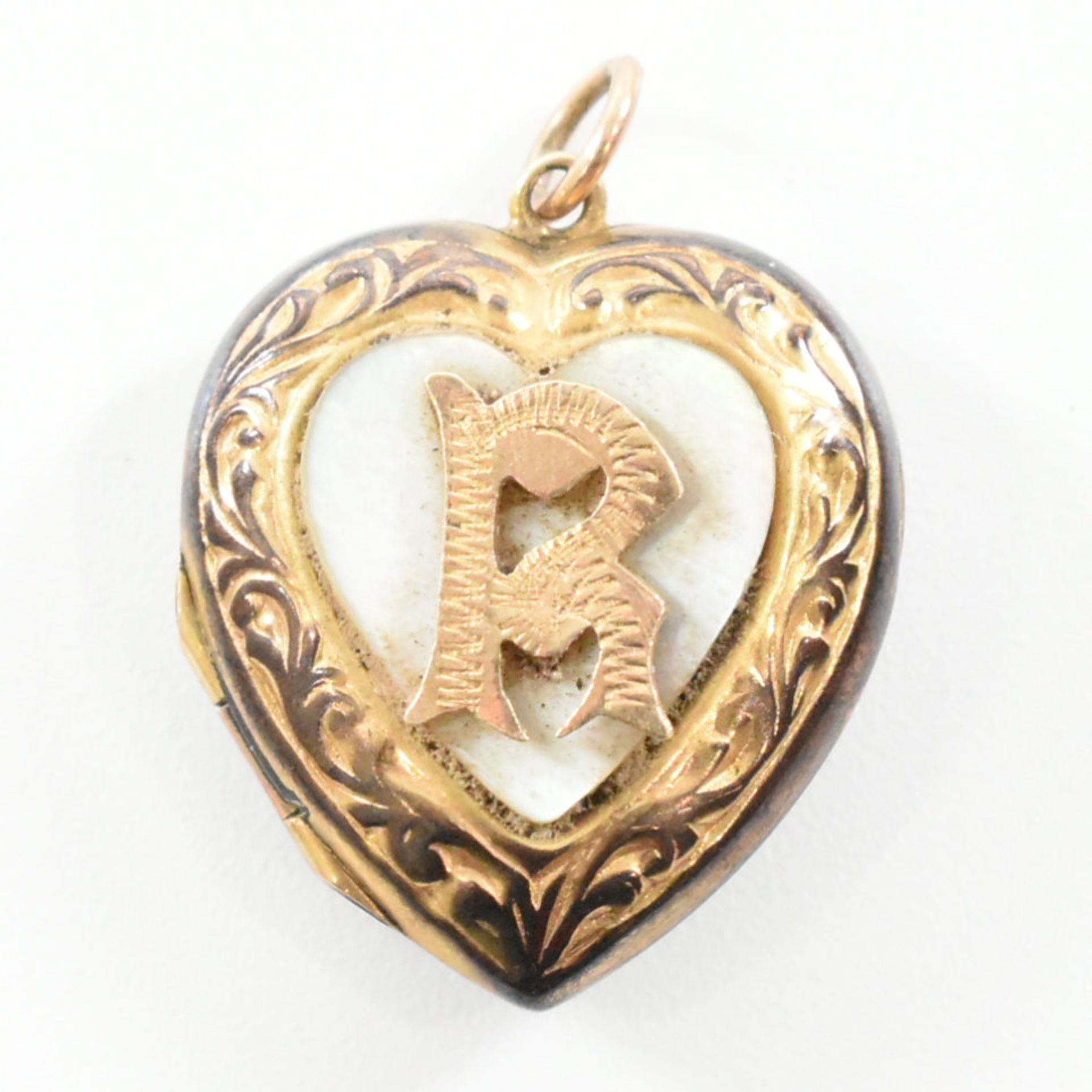 9CT GOLD BACK & FRONT LOCKET