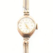 VINTAGE 9CT GOLD COCKTAIL WATCH