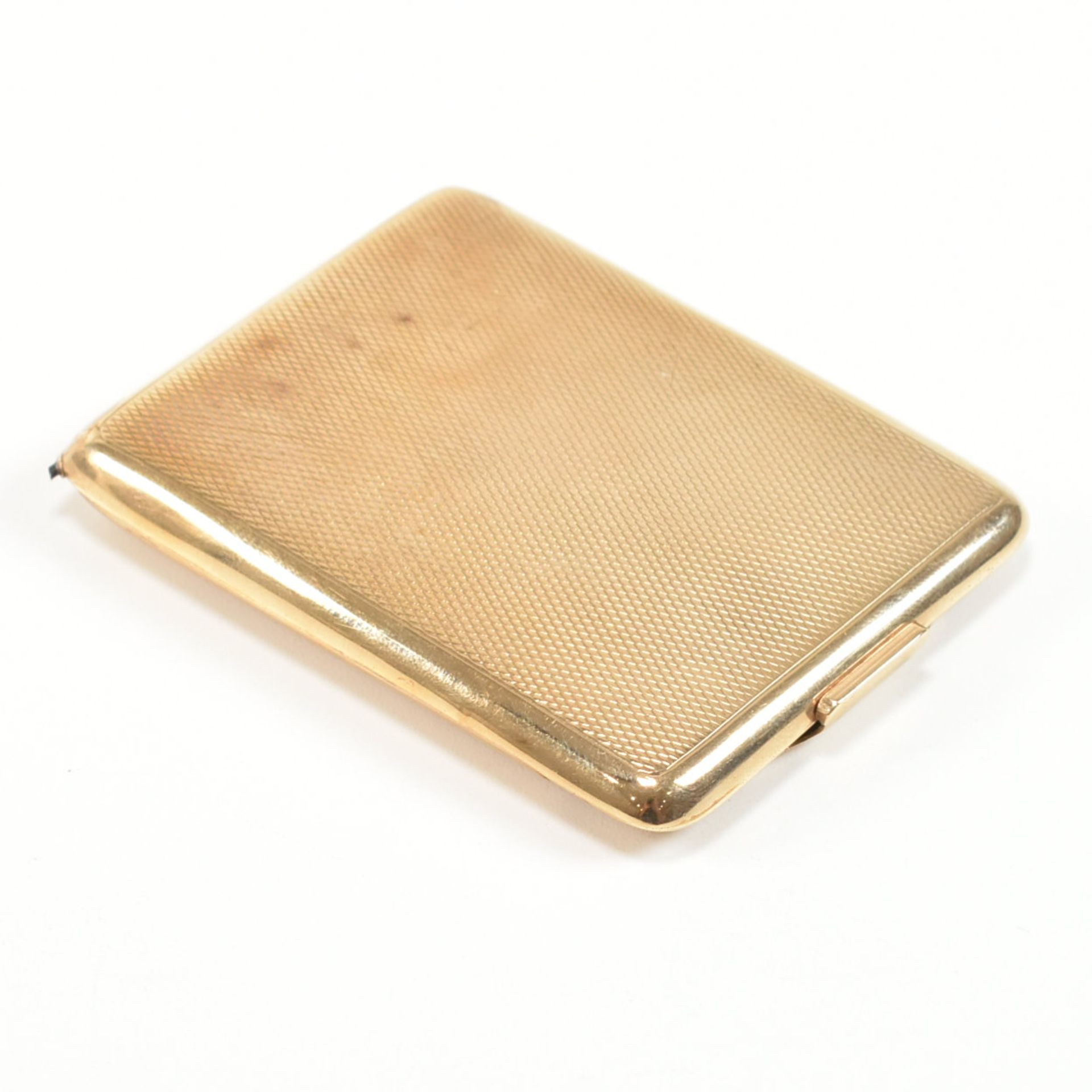 HALLMARKED 9CT GOLD ASPREY LONDON VESTA CASE - Image 4 of 8