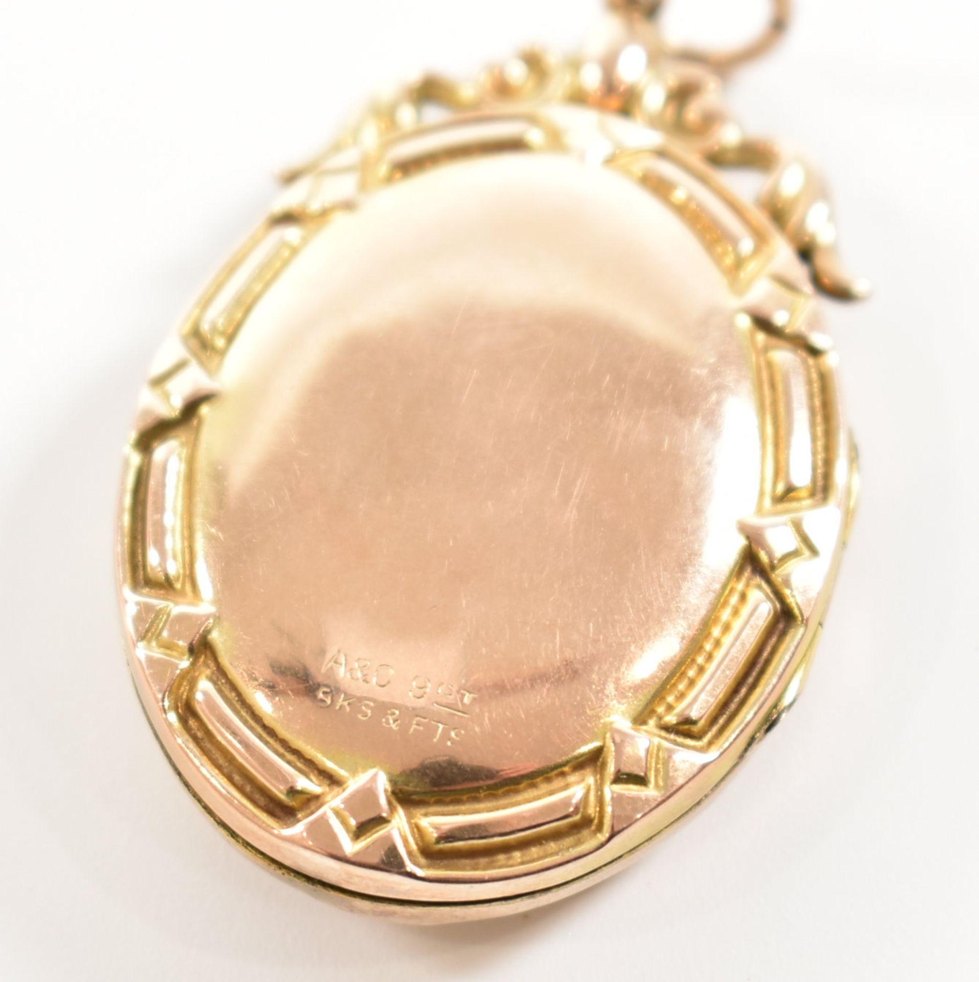 19TH CENTURY VICTORIAN BACK & FRONT LOCKET - Image 6 of 6