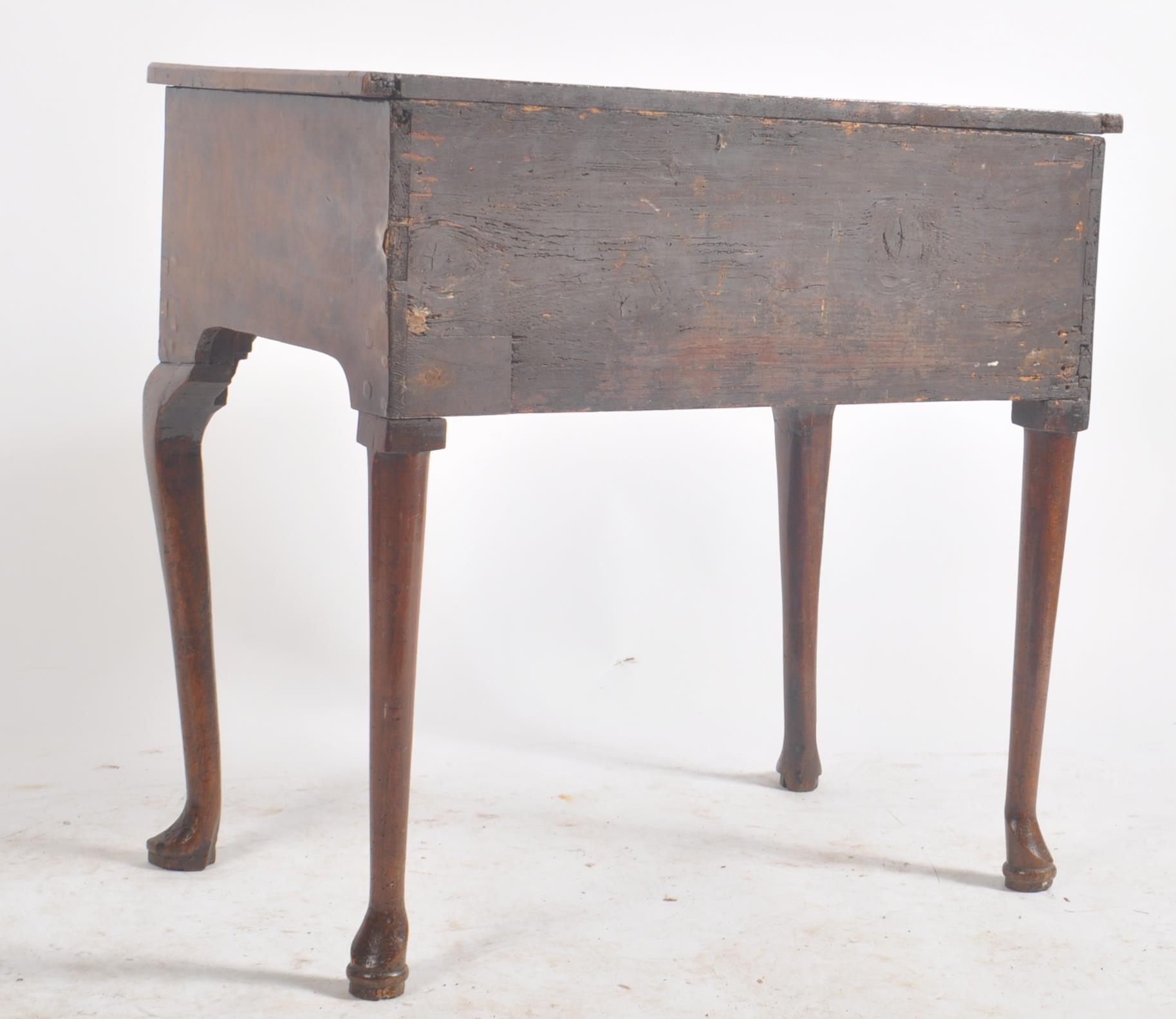 GEORGE III 18TH CENTURY WALNUT LOW BOY OCCASIONAL TABLE - Image 5 of 6