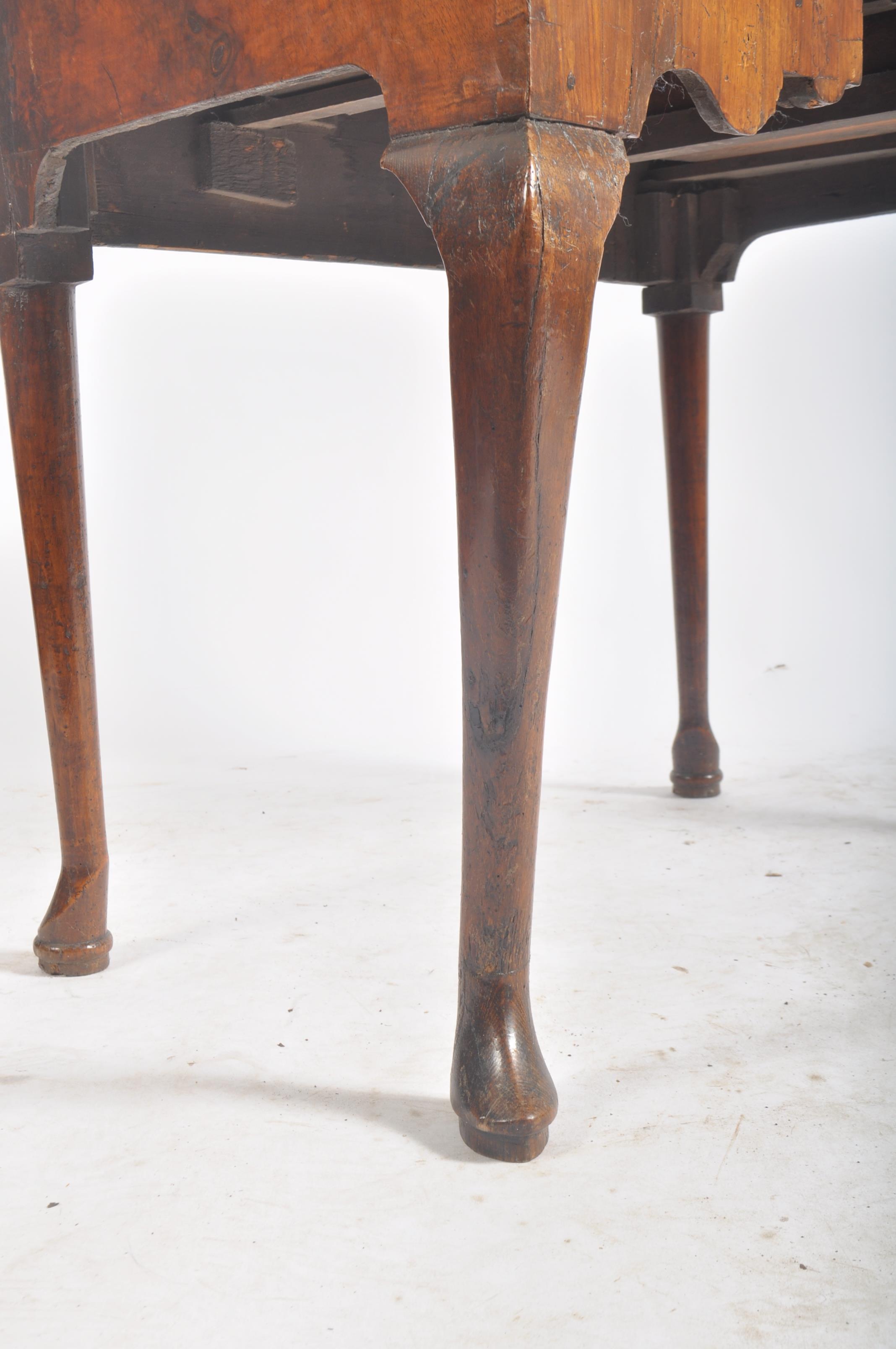 GEORGE III 18TH CENTURY WALNUT LOW BOY OCCASIONAL TABLE - Image 4 of 6