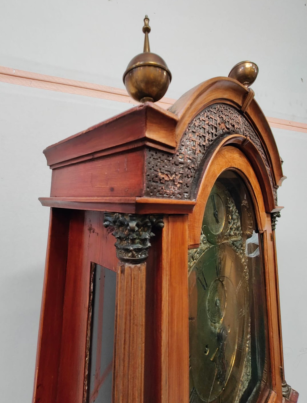 JAMES BURR - BRISTOL 18TH CENTURY LONGCASE CLOCK - Image 3 of 14