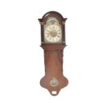 20TH CENTURY DUTCH FRIESLAND HANGING WALL CLOCK