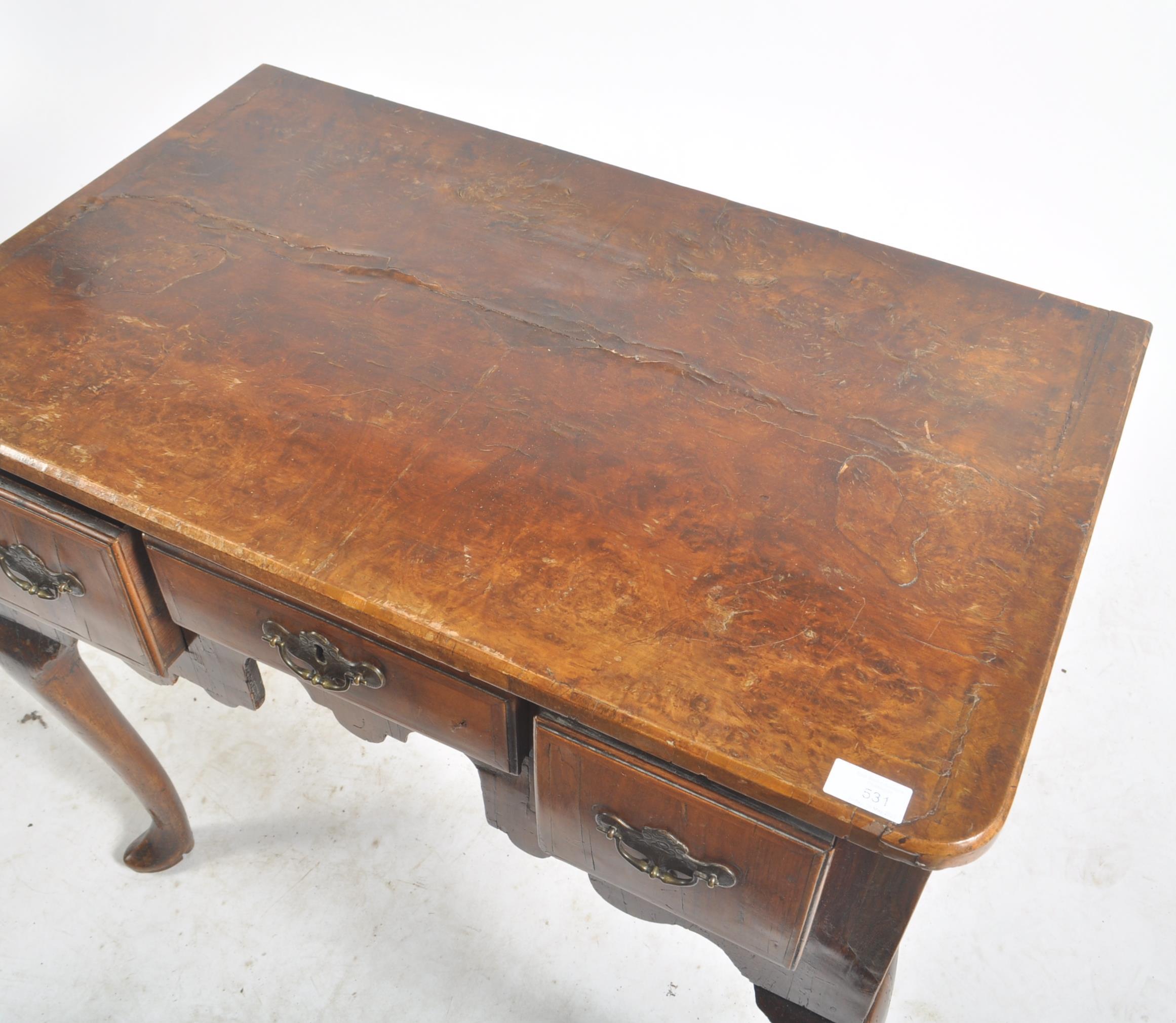 GEORGE III 18TH CENTURY WALNUT LOW BOY OCCASIONAL TABLE - Image 6 of 6