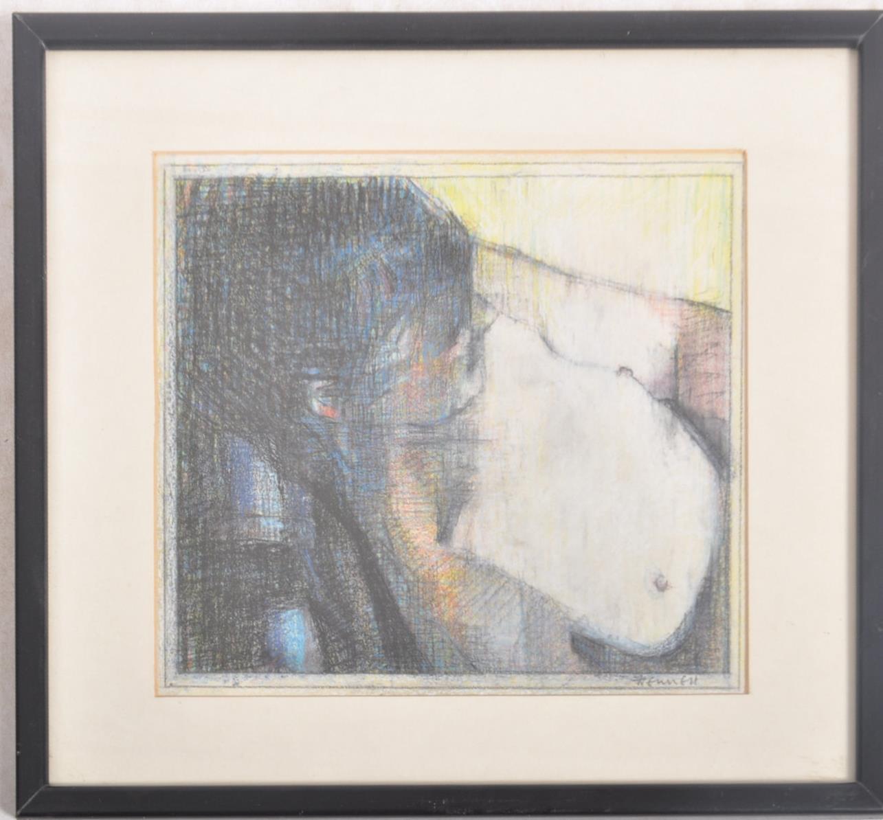 OF LOCAL INTEREST - FRANK FENNELL - 20TH CENTURY PASTEL ON PAPER