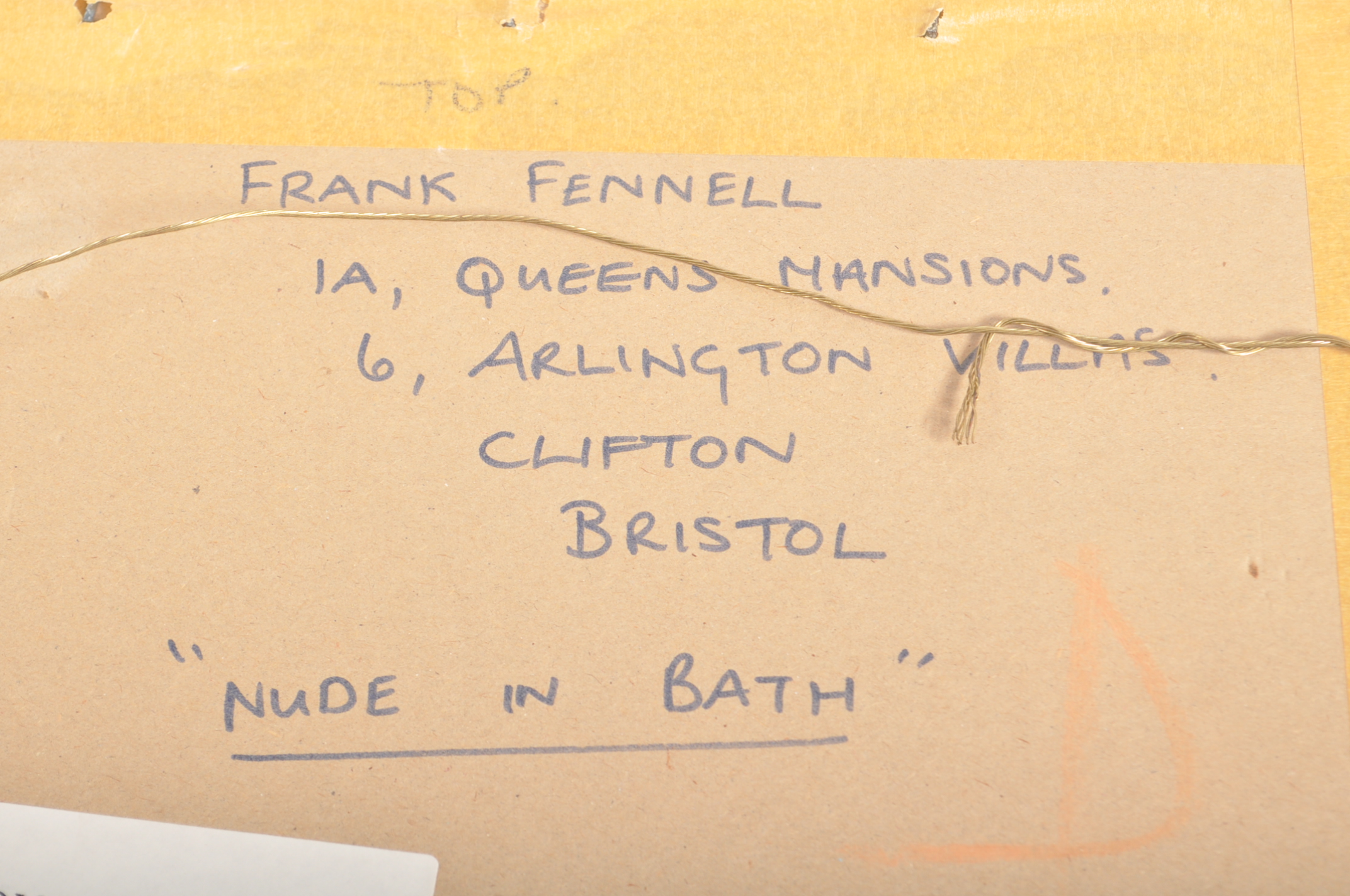 OF LOCAL INTEREST - FRANK FENNELL - 20TH CENTURY PASTEL ON PAPER - Image 7 of 7