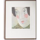 PETER FORD (BRITISH) - 'MUTE' - LIMITED EDITION LITHOGRAPH PRINT