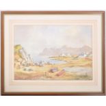 JACK GREEN - 20TH CENTURY WATERCOLOUR SEASCAPE PAINTING