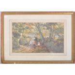 CLAUDE HAMILTON ROWBOTHAM - LATE VICTORIAN WATERCOLOUR