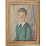 MILDRED ENTWHISTLE - 20TH CENTURY PORTRAIT OF A YOUNG BOY