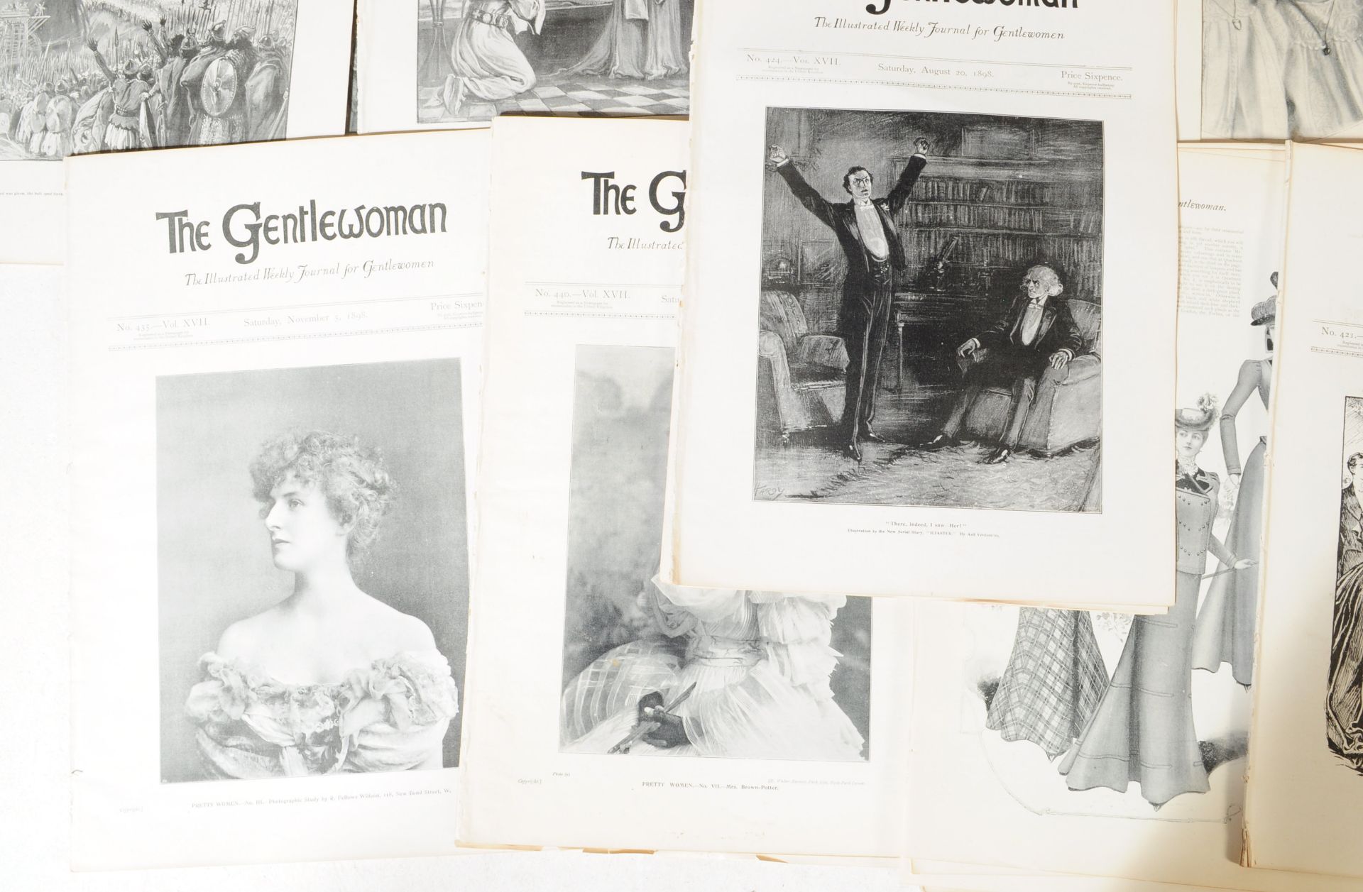 THE GENTLEWOMAN WEEKLY JOURNALS FROM THE 1890'S - Image 2 of 7