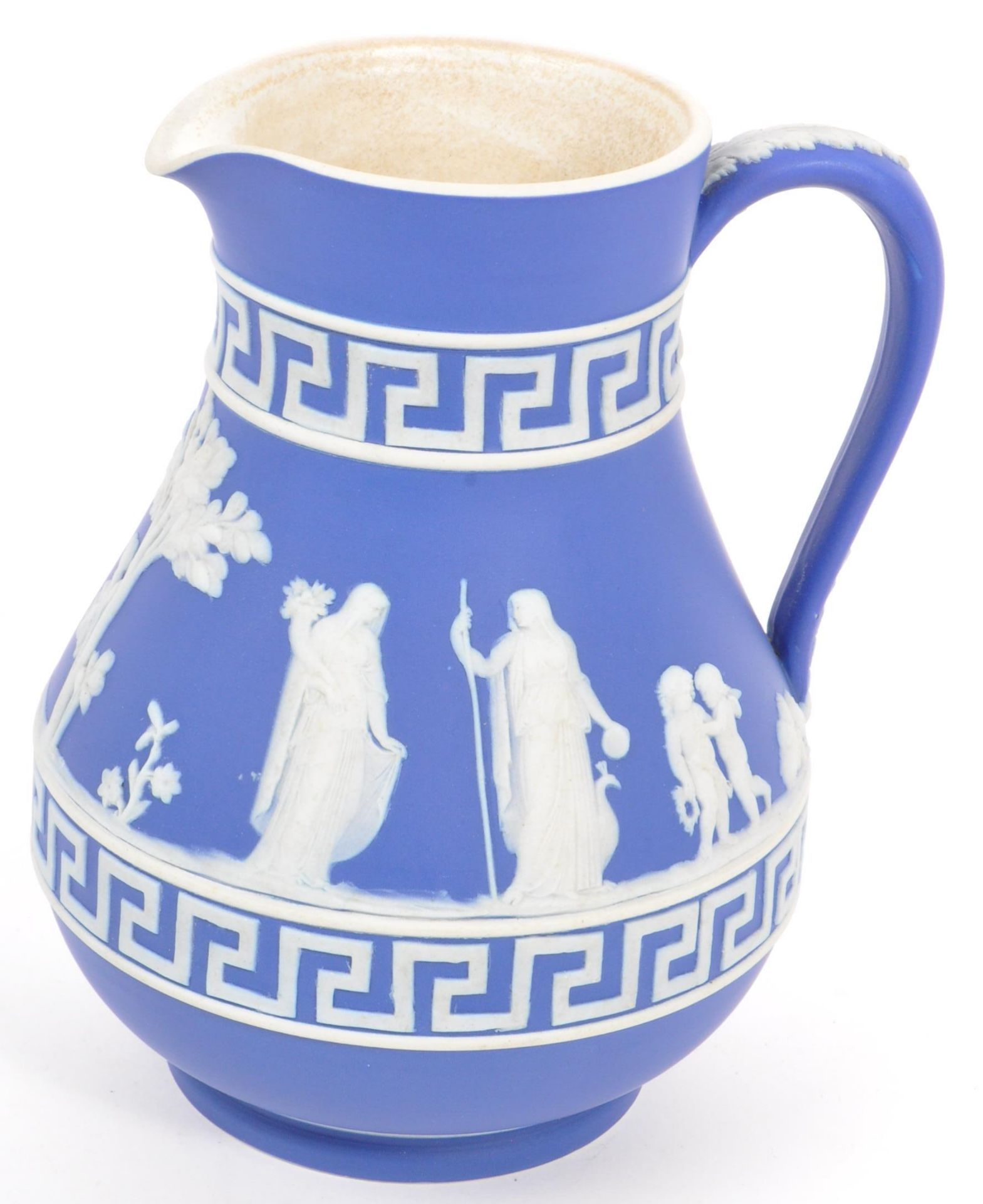 THREE WEDGWOOD 19TH CENTURY & LATER JUG PITCHERS - Image 7 of 9