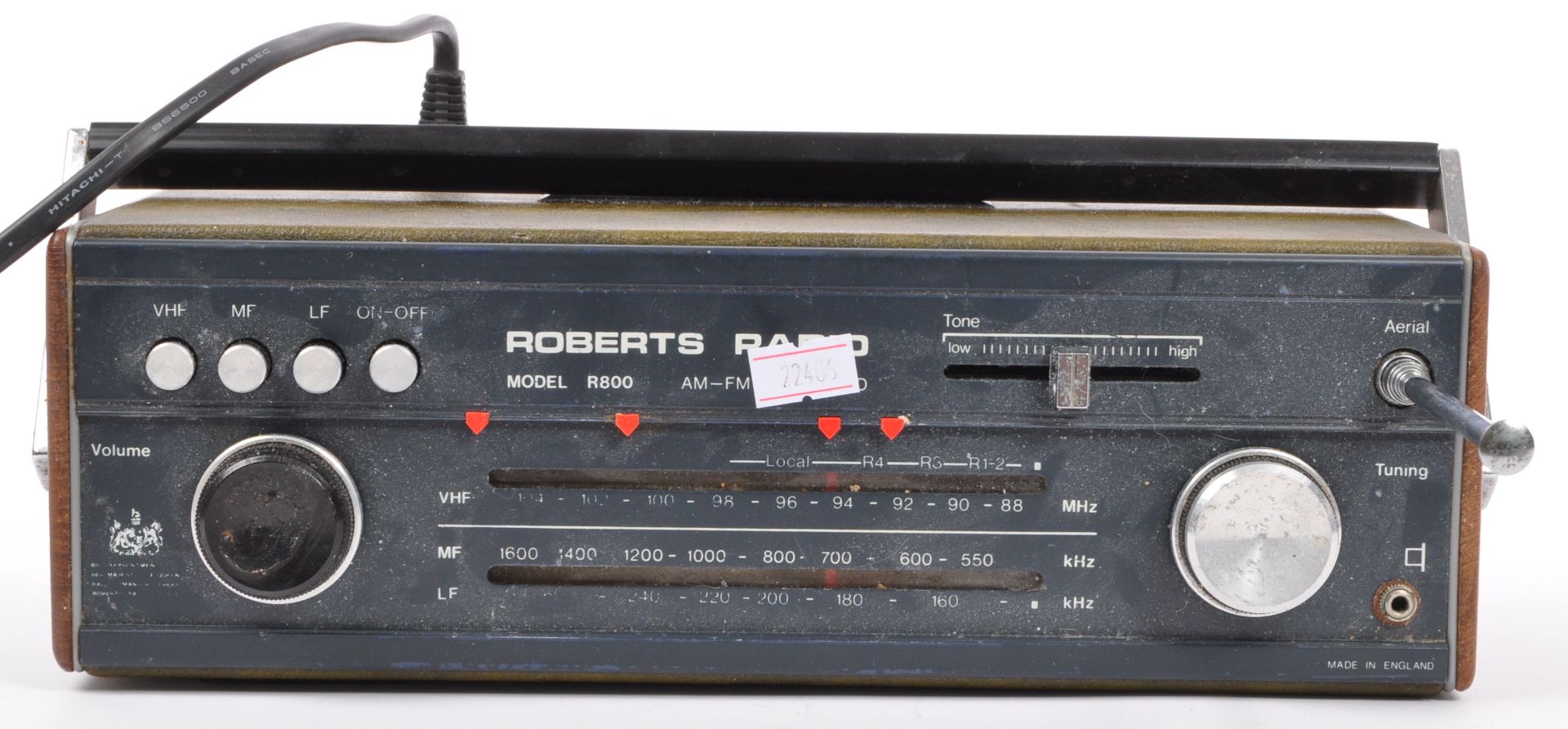 VINTAGE ROBERTS RAMBLER MODEL R800 RADIO - Image 2 of 6