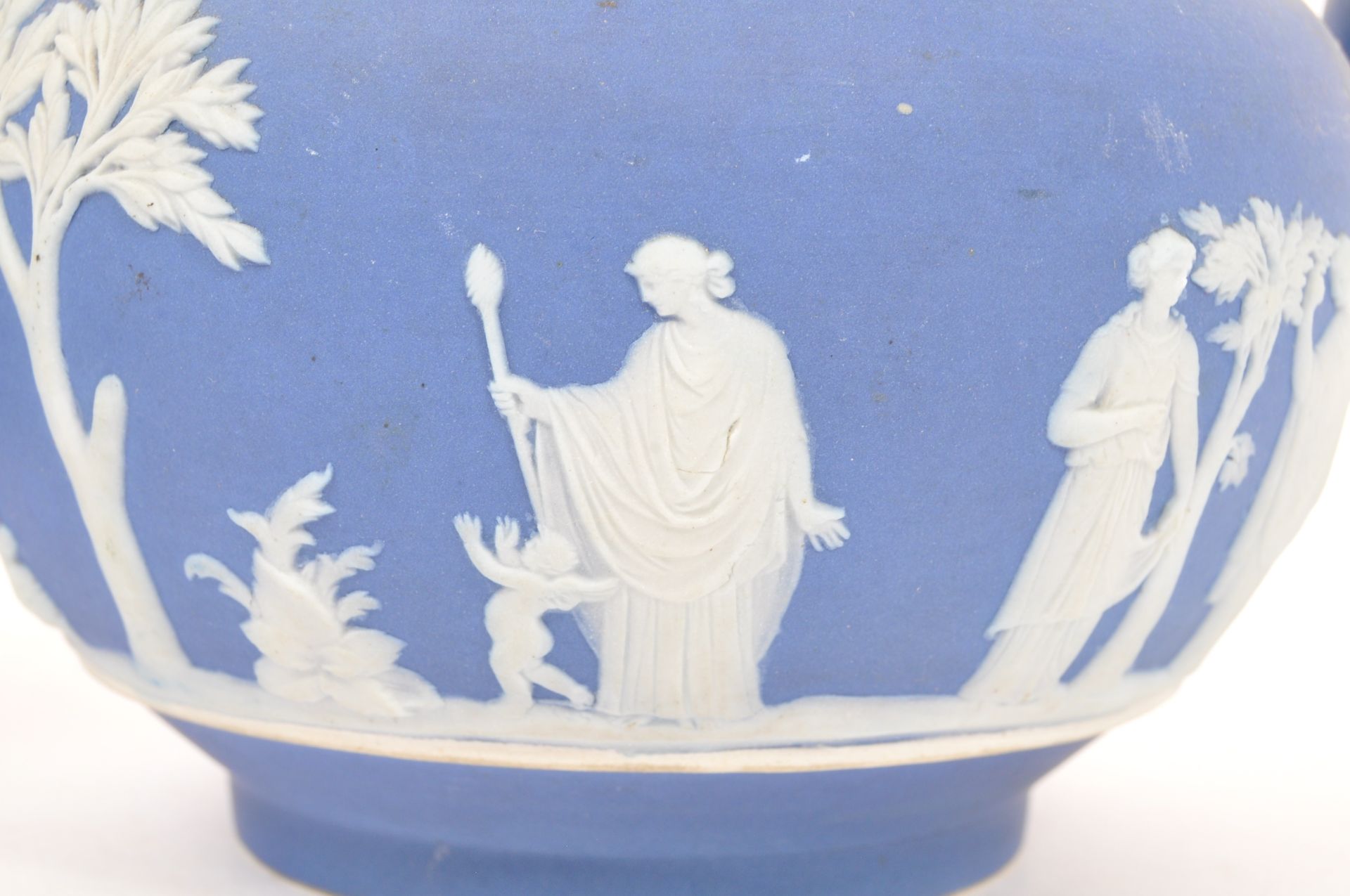 19TH CENTURY WEDGWOOD JASPERWARE TEA SERVICE - Image 8 of 9