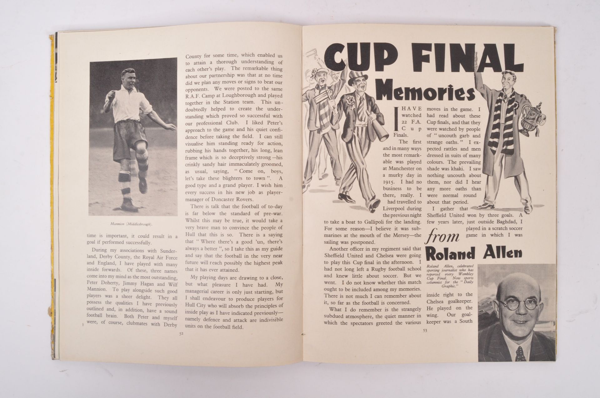 COLLECTION OF VINTAGE 20TH CENTURY FOOTBALL BOOKS - Image 12 of 13