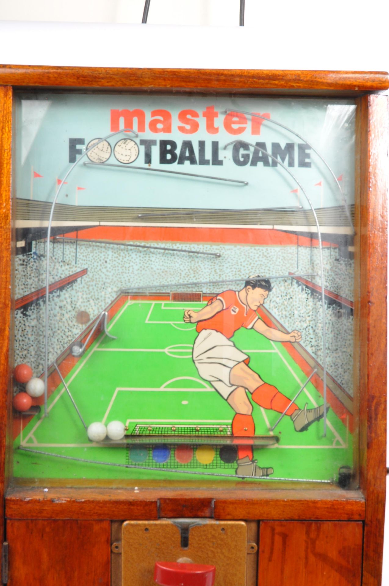 VINTAGE MASTERMATIC ' MASTER FOOTBALL GAME ' SLOT MACHINE - Image 2 of 7