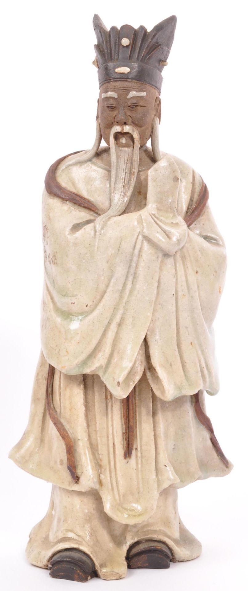 EARLY 20TH CENTURY CHINESE ORIENTAL PORCELAINE FIGURINE