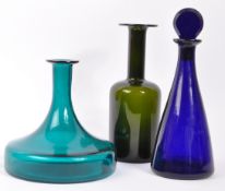 COLLECTION OF VINTAGE MID CENTURY GLASS - OTTO BRAUER