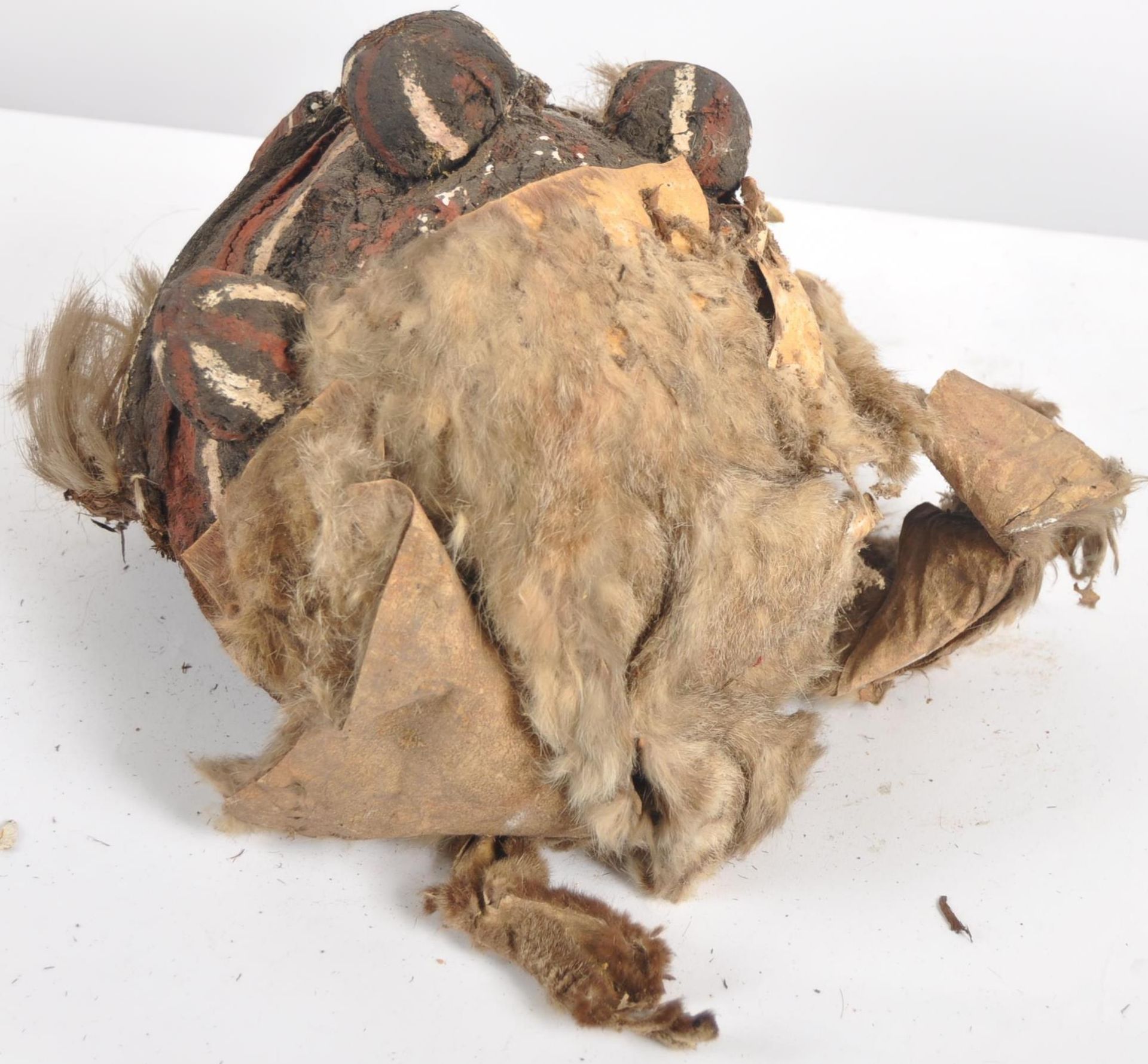 20TH CENTURY AFRICAN WITCH DOCTORS MASK AND SHIELD - Image 10 of 10