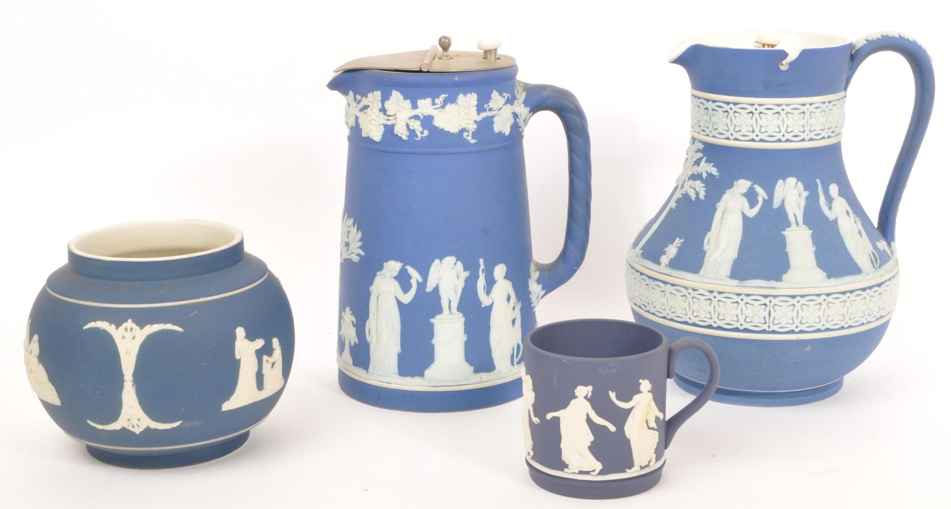 COLLECTION OF WEDGWOOD JASPERWARE CERAMICS - 19TH CENTURY - Image 5 of 8