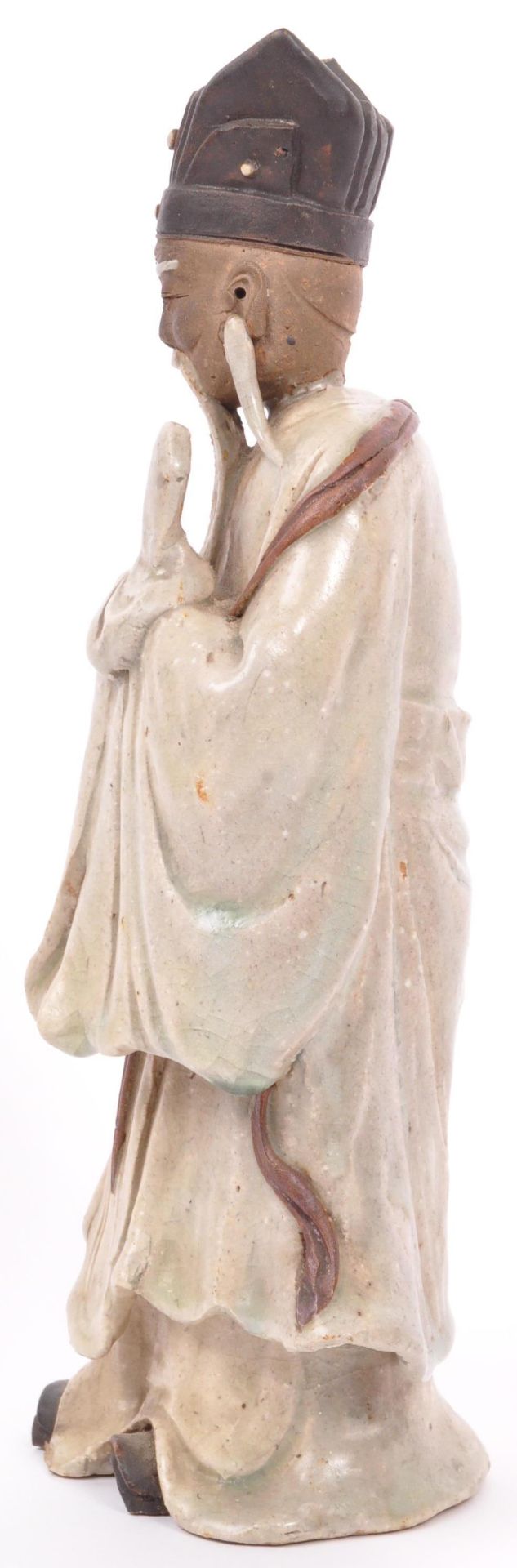 EARLY 20TH CENTURY CHINESE ORIENTAL PORCELAINE FIGURINE - Image 2 of 6