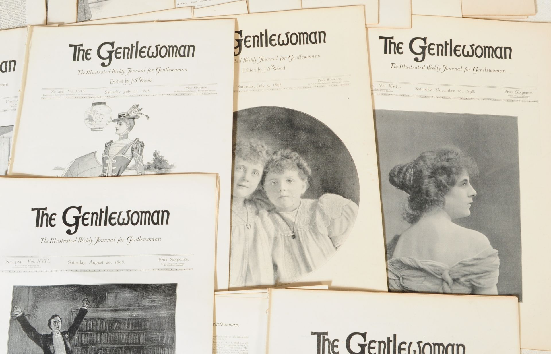 THE GENTLEWOMAN WEEKLY JOURNALS FROM THE 1890'S - Image 3 of 7