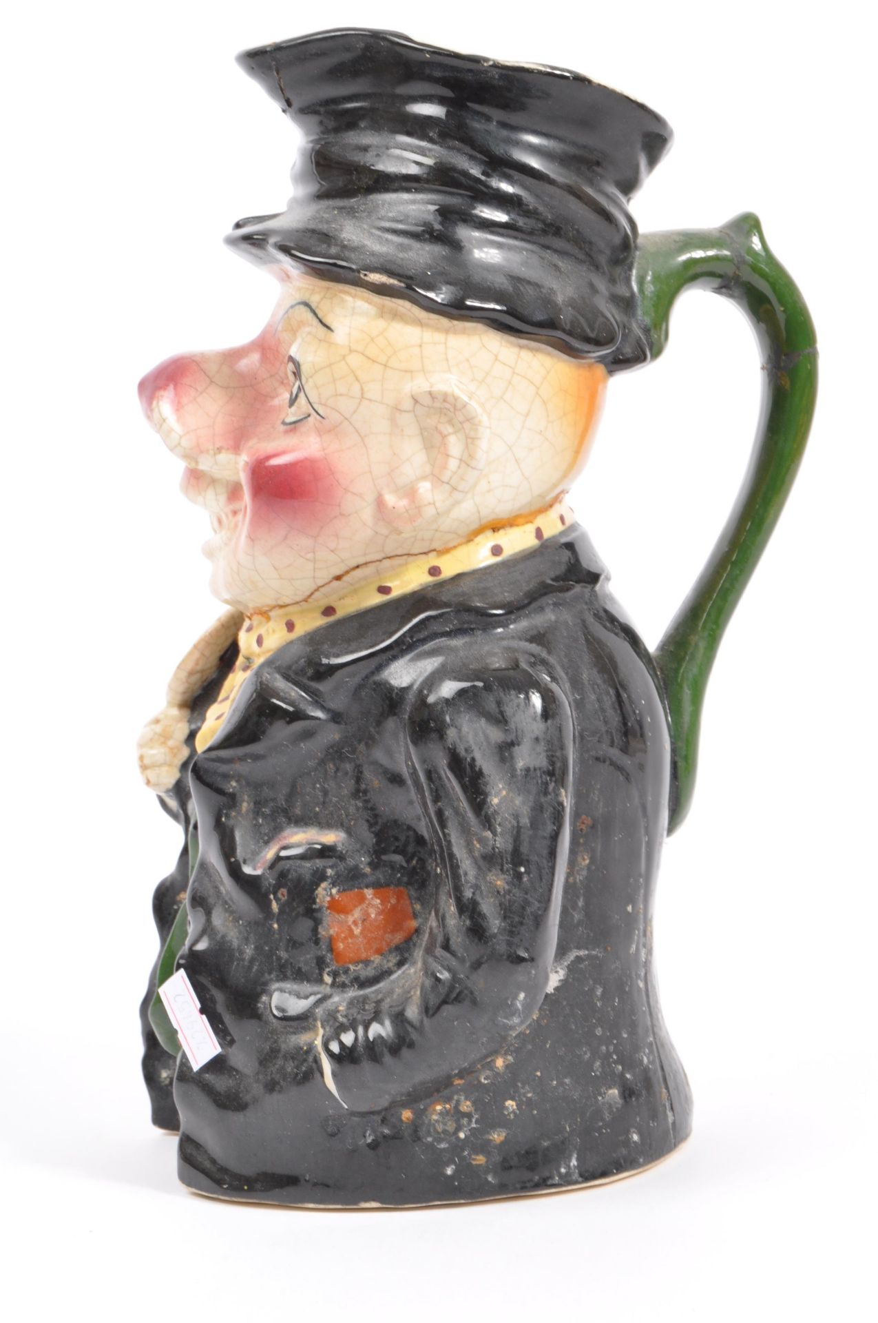 20TH CENTURY VINTAGE STAFFORDSHIRE TOBY CHARACTER JUG - Image 4 of 7