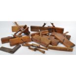 COLLECTION OF 19TH AND 20TH CENTURY WOODEN PLANES