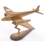 20TH CENTURY BRASS PLANE DESK ORNAMENT