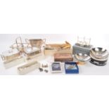 COLLECTION OF SILVER PLATE & SILVER SCENES GIFT ITEMS