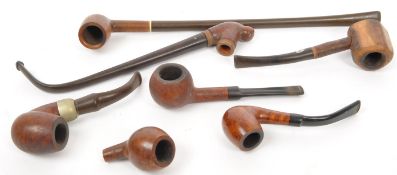 COLLECTION OF VINTAGE 20TH CENTURY SMOKING PIPES