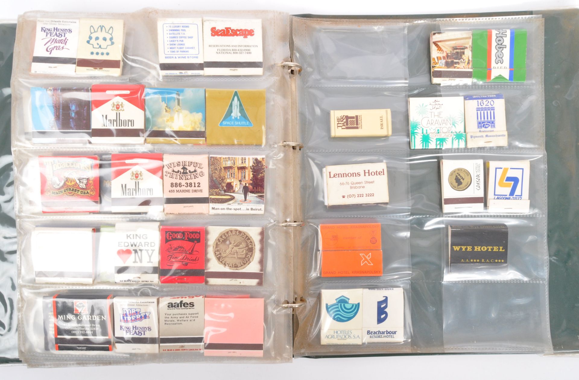 VINTAGE RETRO COLLECTION OF INTERNATIONAL MATCH BOOK BOXES - Image 5 of 10