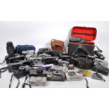 LARGE COLLECTION OF CAMERAS & RELEVANT ACCESSORIES