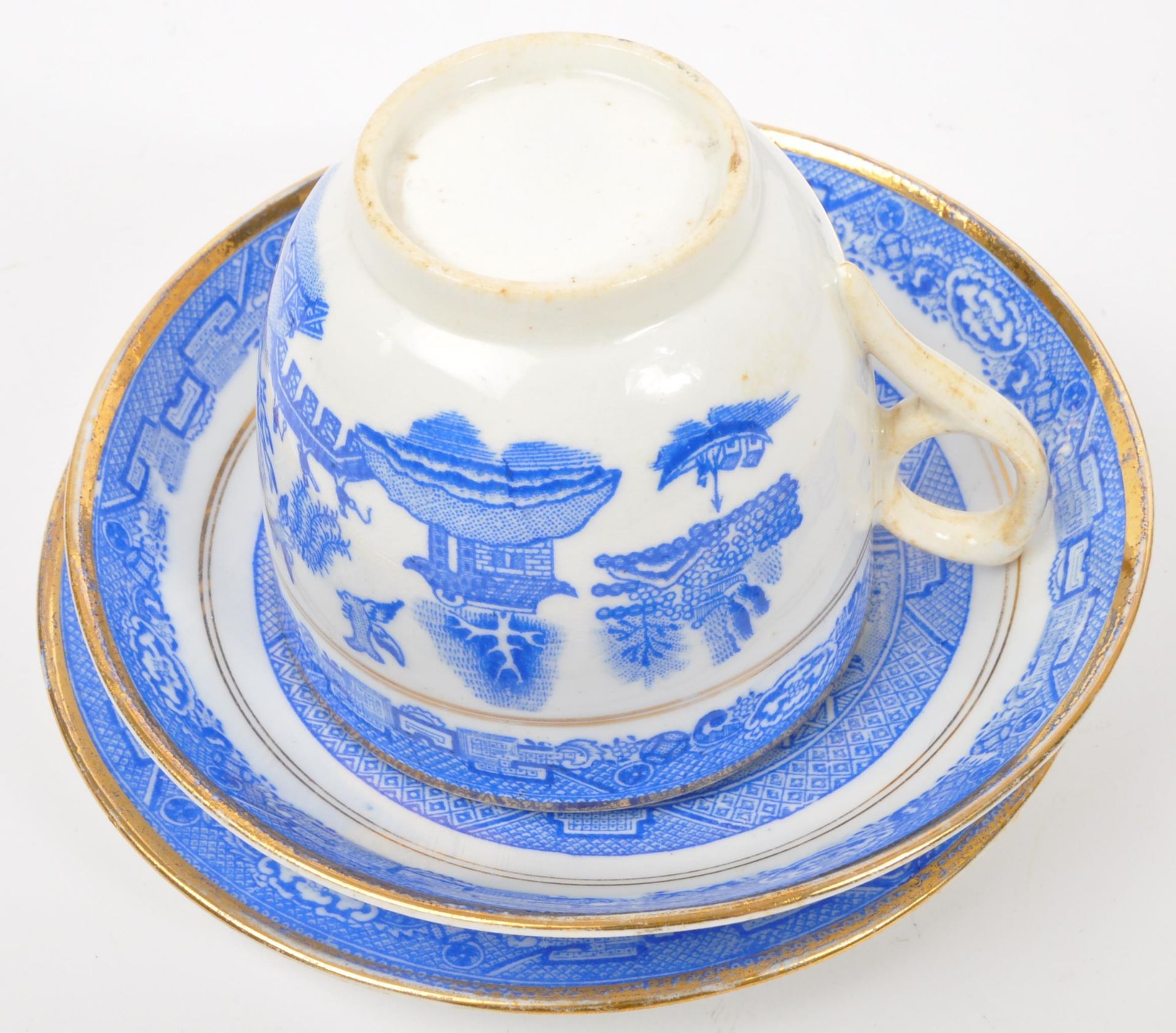LATE 19TH CENTURY BLUE & WHITE CHINESE PORCELAIN TEA SET - Image 8 of 9