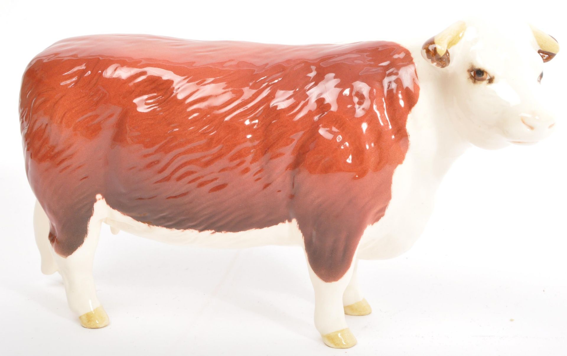 BESWICK HEREFORD CHAMPION OF CHAMPIONS COW & ANOTHER - Image 2 of 7