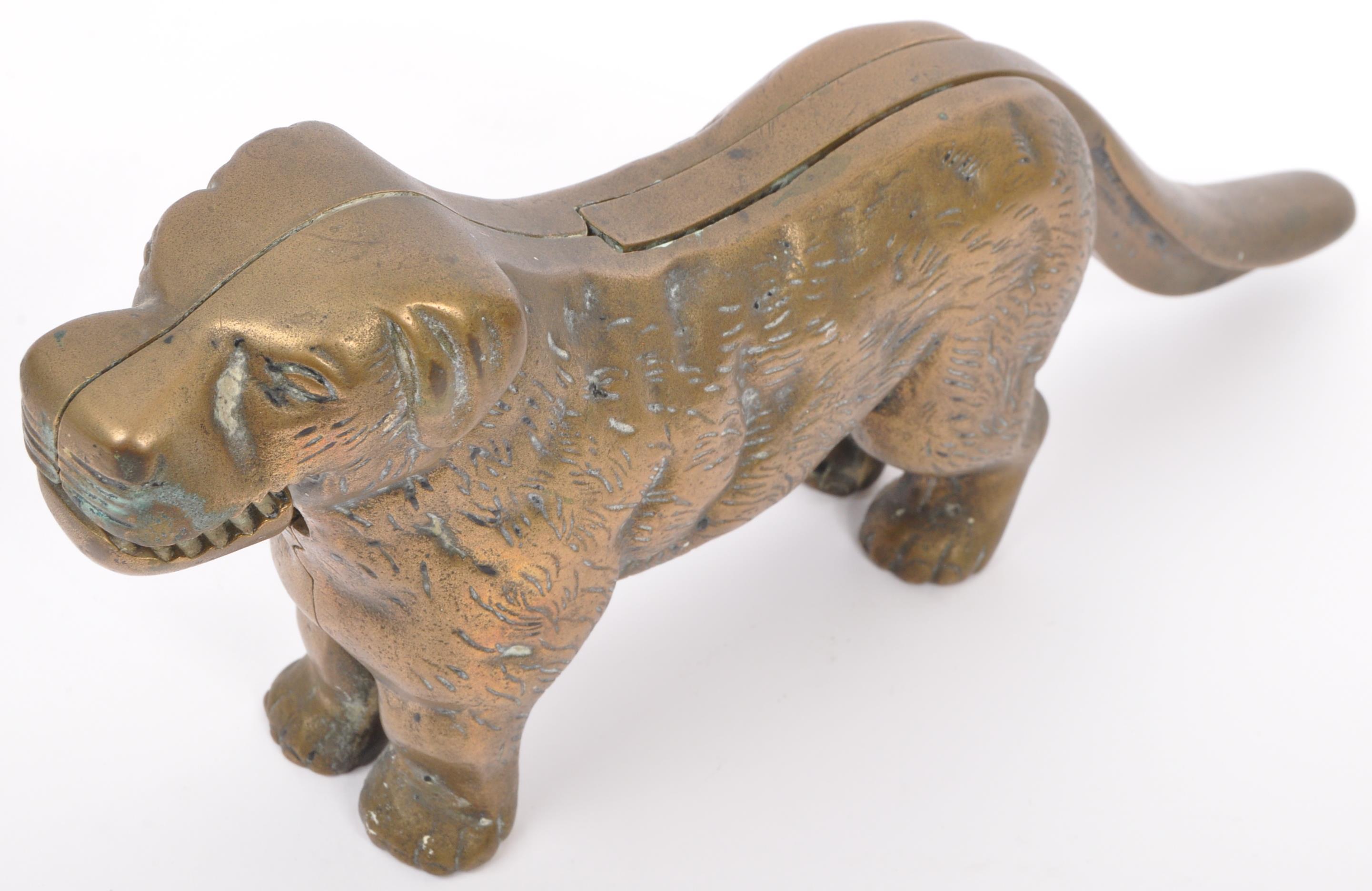 EARLY 20TH CENTURY BRASS DOG NUTCRACKER - Image 6 of 6