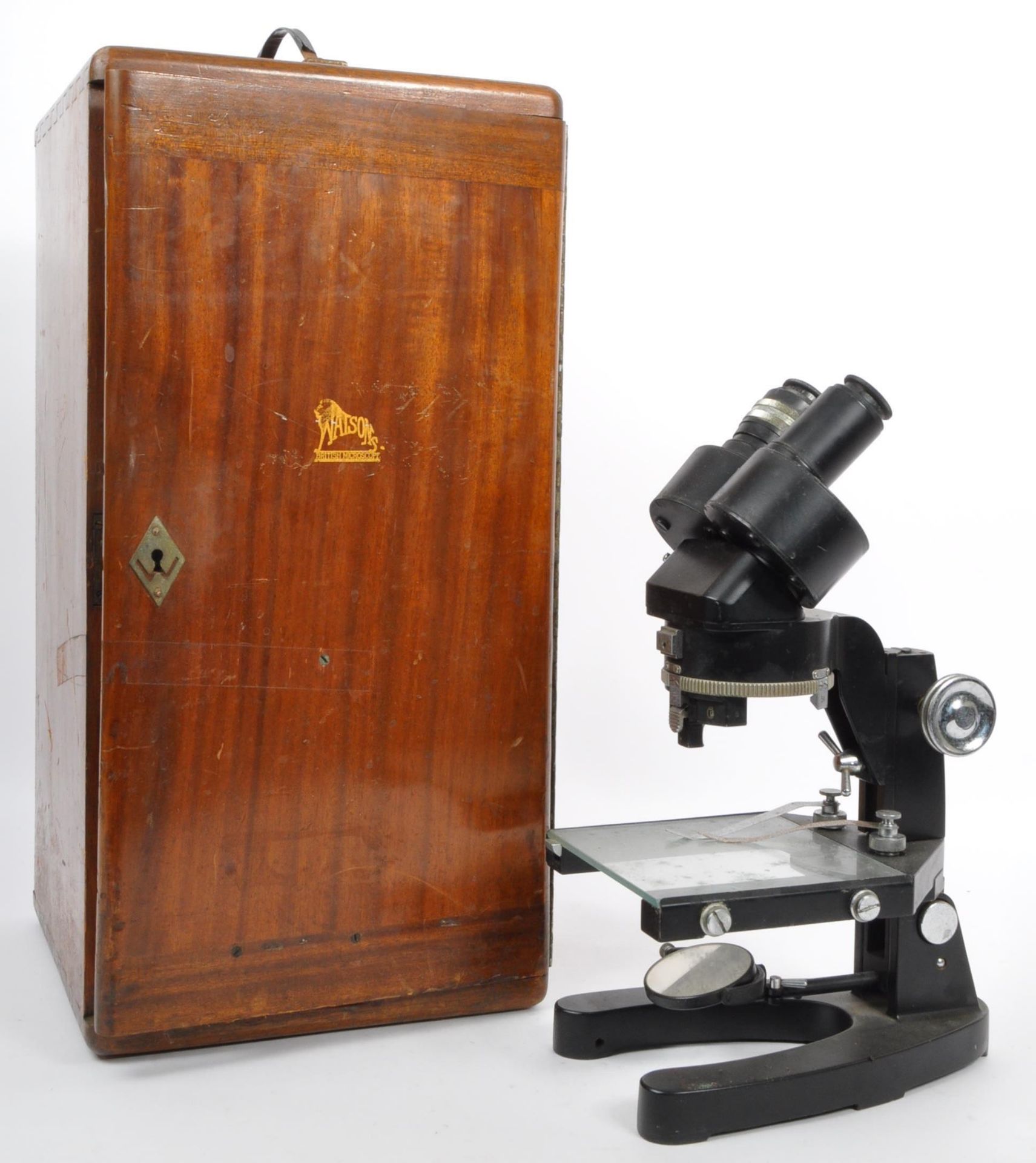 COOKE TROUGHTON & SIMMS CASED MICROSCOPE