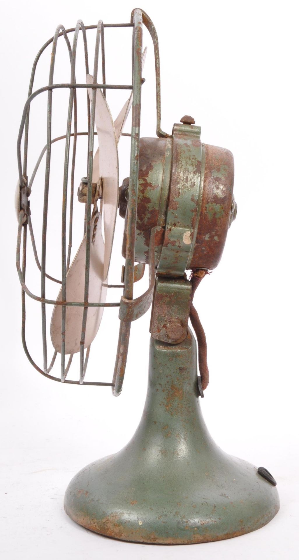 VINTAGE RETRO INDUSTRIAL ELECTRONIC DESK FAN BY H FROST - Image 2 of 5