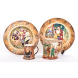 COLLECTION OF BESWICK SHAKESPEARE PLAQUES & OTHER