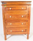 CONTEMPORARY HARDWOOD 20TH CENTURY CHEST OF DRAWERS