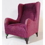 CONTEMPORARY STATEMENT STYLE WINGBACK MODERN ARMCHAIR