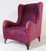 CONTEMPORARY STATEMENT STYLE WINGBACK MODERN ARMCHAIR