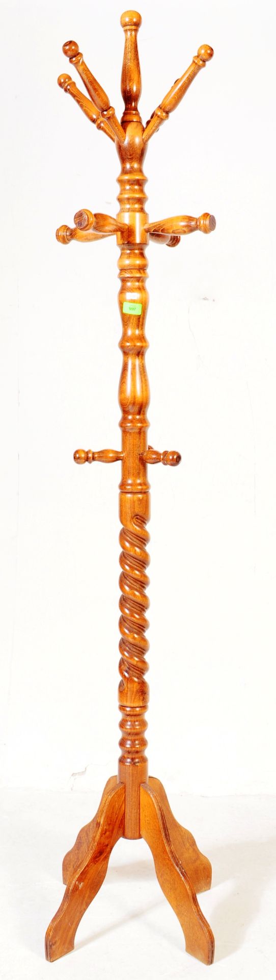 EARLY 20TH CENTURY MAHOGANY HAT STAND