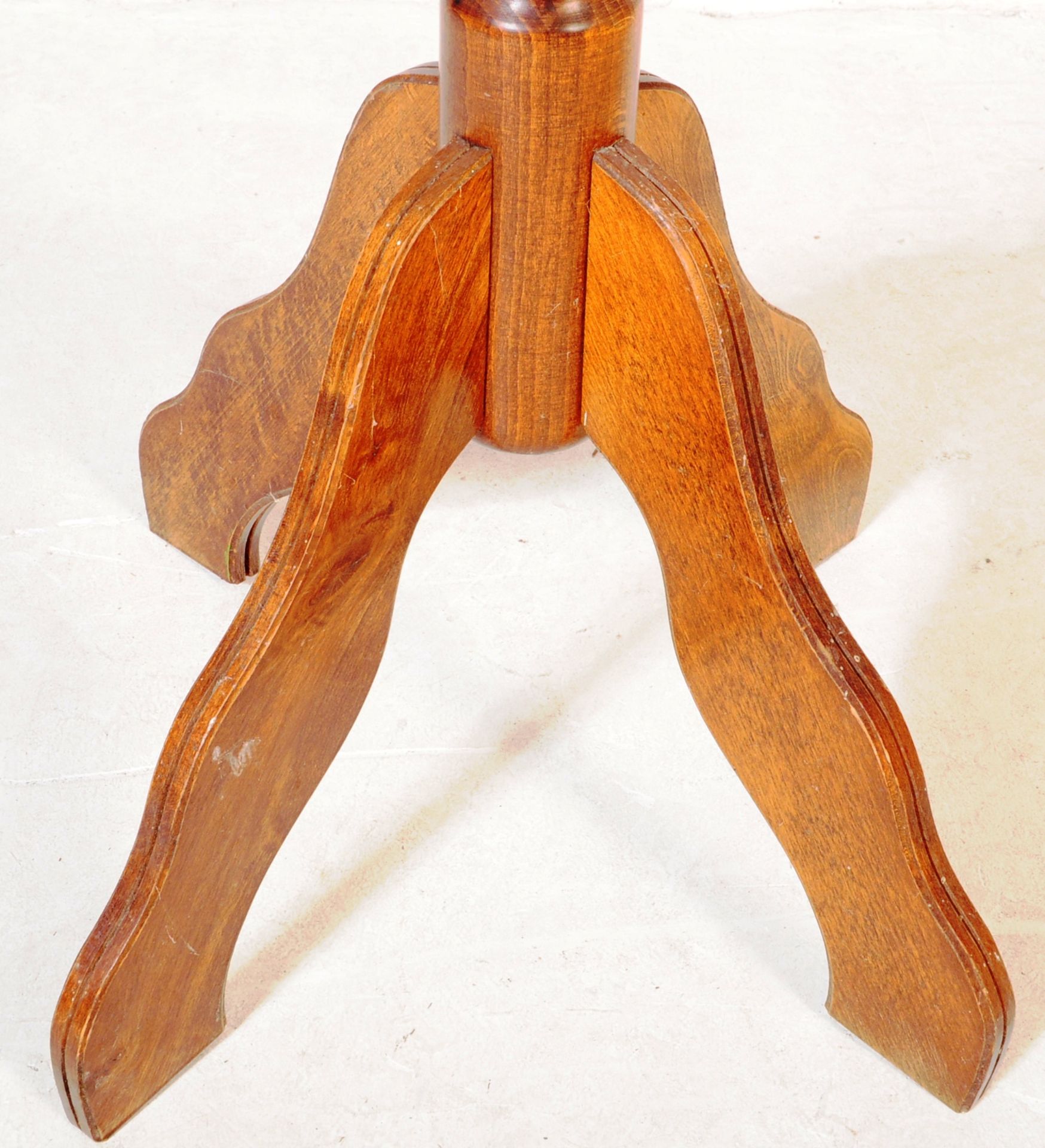 EARLY 20TH CENTURY MAHOGANY HAT STAND - Image 3 of 4