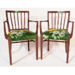 ROBERT HERITAGE MANNER - PAIR OF MID CENTURY CARVER CHAIRS