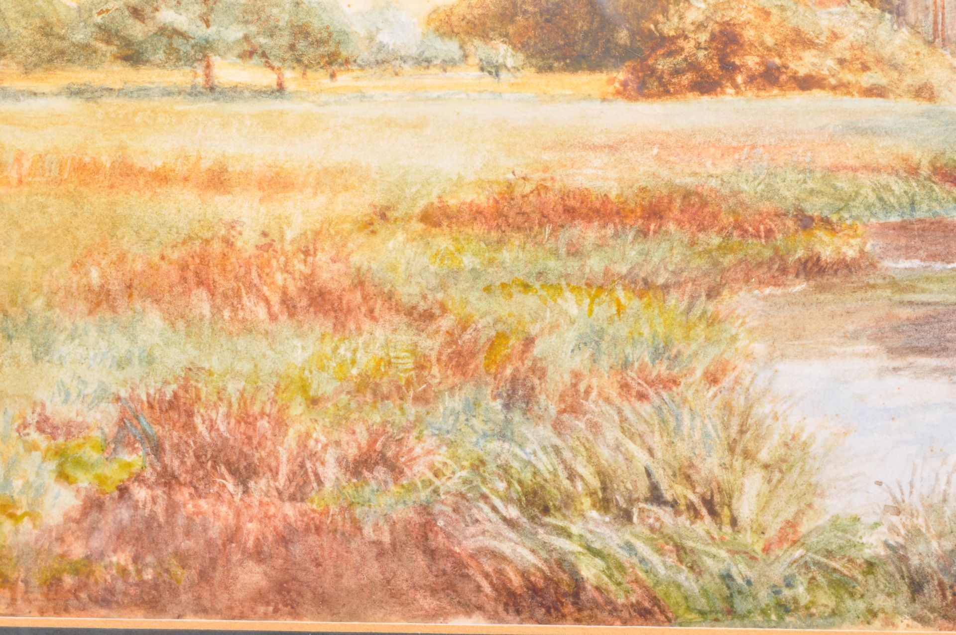 EARLY 20TH CENTURY WATERCOLOUR LANDSCAPE PAINTING - Image 3 of 4