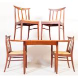 G PLAN - BRASILIAN RANGE - 1960S DINING TABLE AND SIX CHAIRS