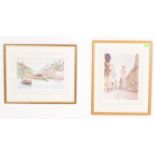 TWO 20TH CENTURY FRANK SHIPSIDES BRISTOL SIGNED PRINTS